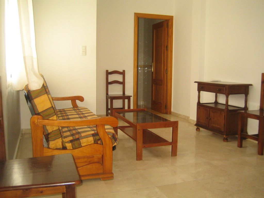 Living room of Apartment to rent in  Granada Capital  with Air Conditioner, Furnished and Washing machine
