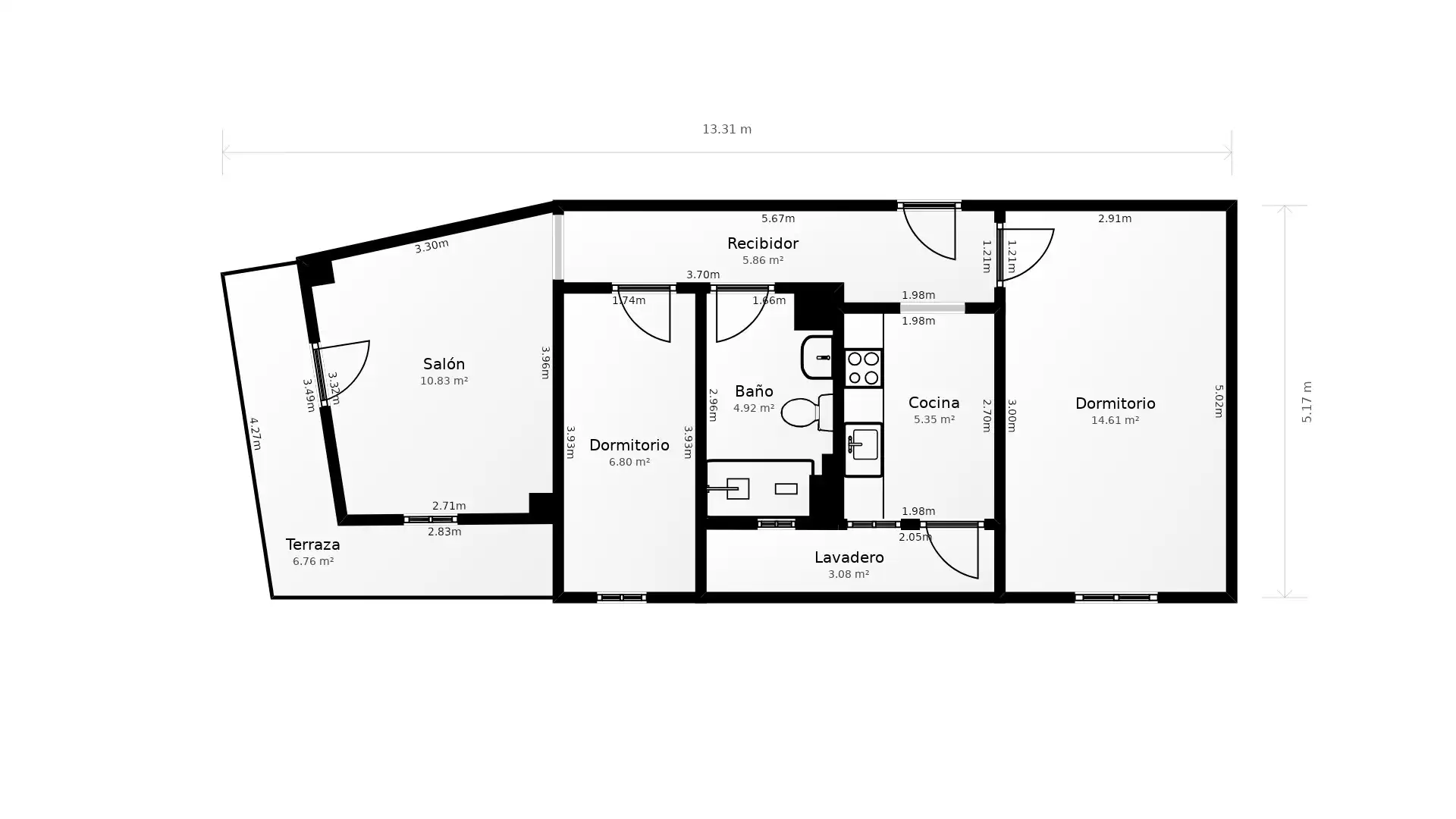 Apartamento de alquiler en Aldaia