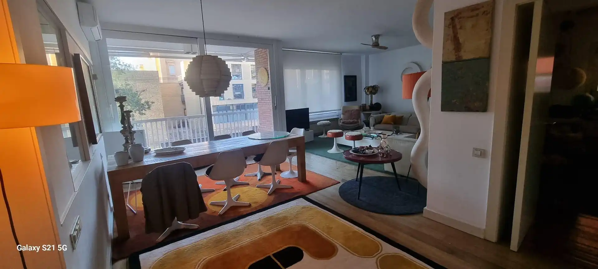 Sala de estar de Piso en venta en Barcelona con Aire acondicionado, Calefacción y Parquet