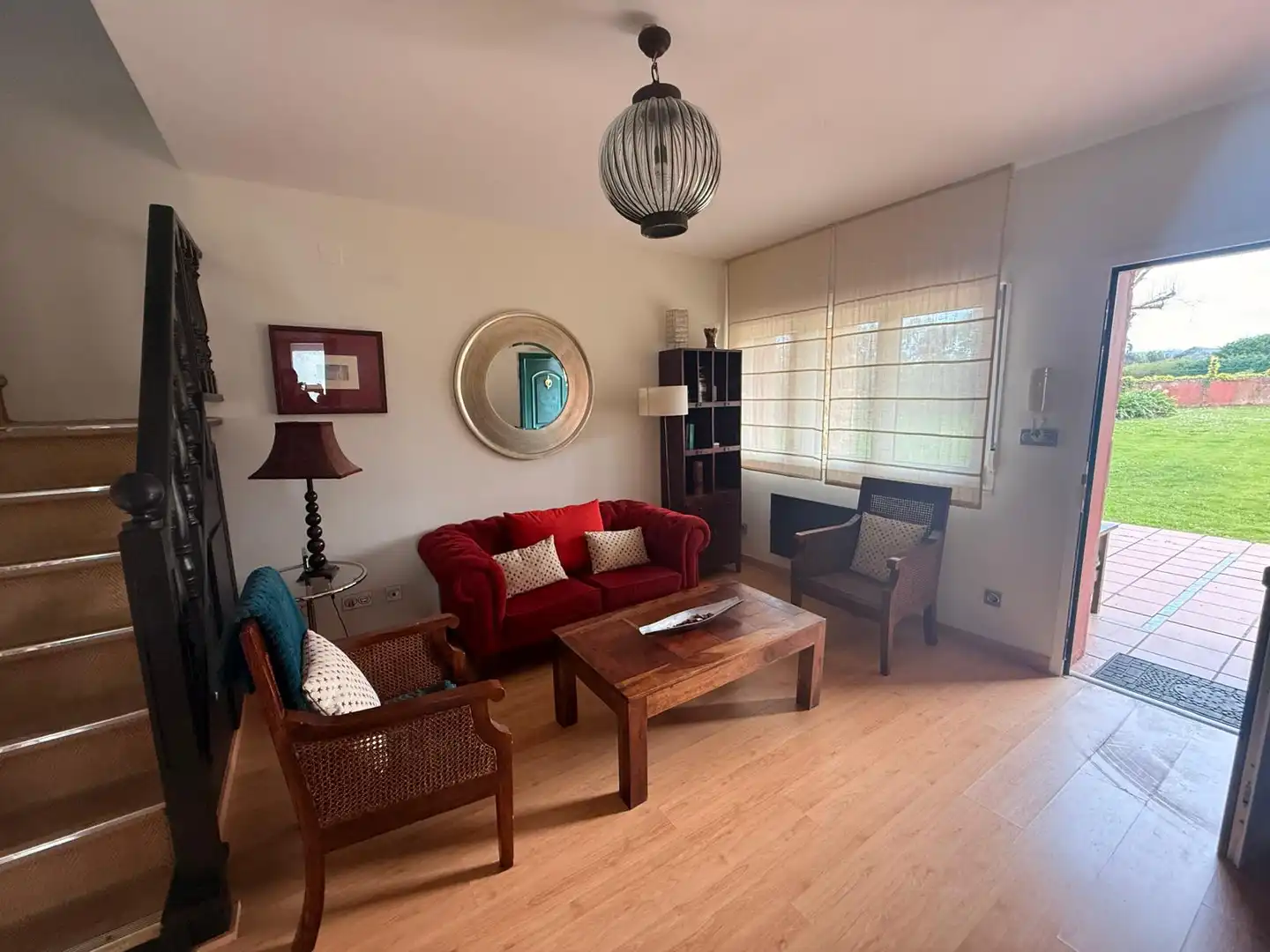 Sala de estar de Casa o chalet en venta en Villaviciosa con Calefacción, Jardín privado y Terraza