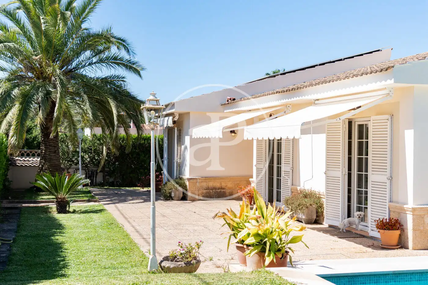 Garden of Houses for sale in Bunyola  with Air Conditioner, Heating and Private garden