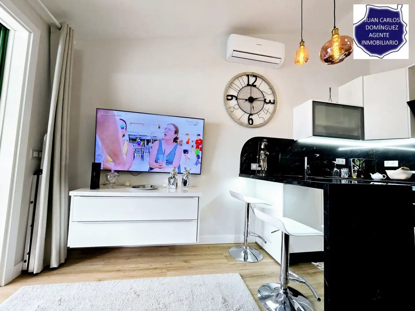 Sala de estar de Casa o chalet de alquiler en San Bartolomé de Tirajana con Aire acondicionado, Jardín privado y Terraza