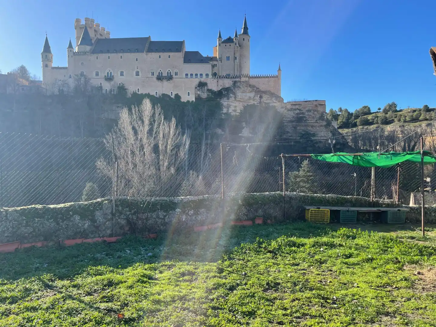 Jardí de Finca rústica en venda en Segovia amb Jardí privat, Traster i Piscina