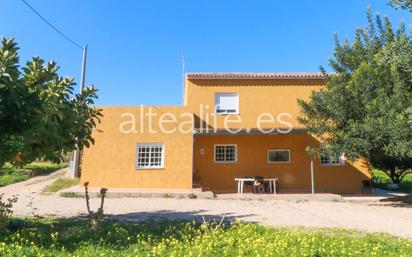 Exterior view of Country house for sale in Altea  with Terrace