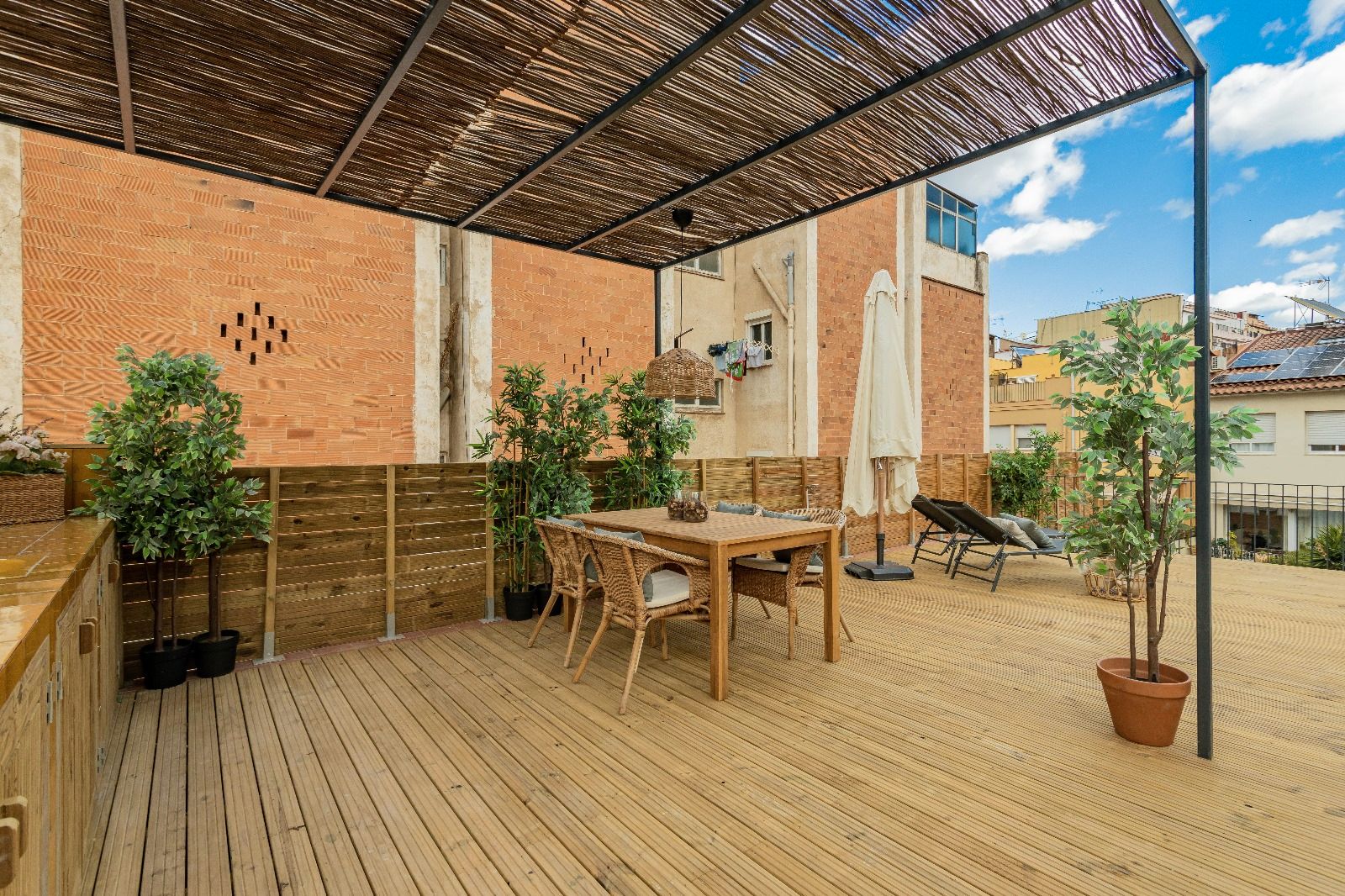 Terrace of Flat for sale in  Barcelona Capital  with Air Conditioner, Heating and Terrace