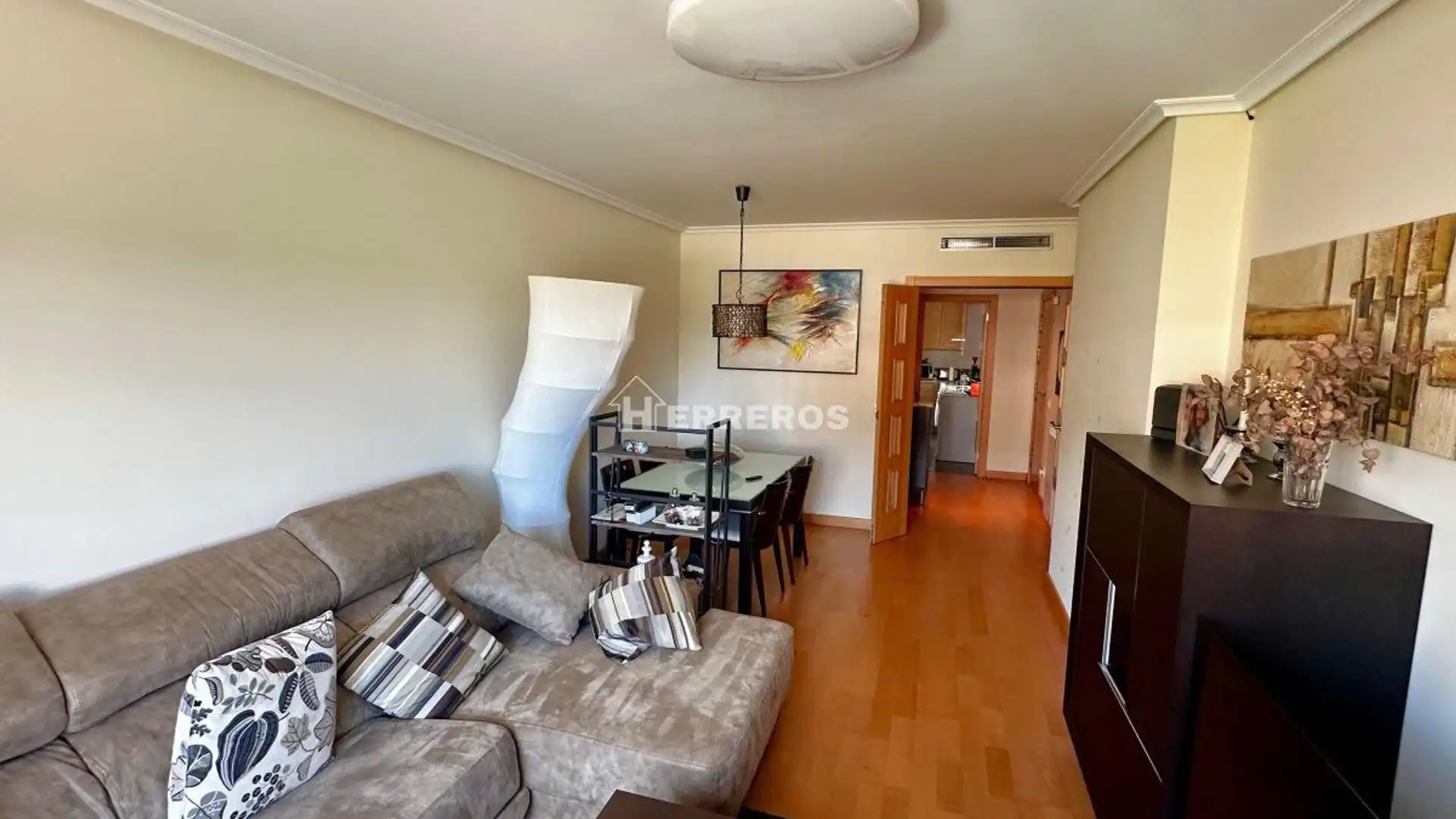 Living room of Apartments for sale in  Logroño  with Heating, Parquet flooring and Storage room