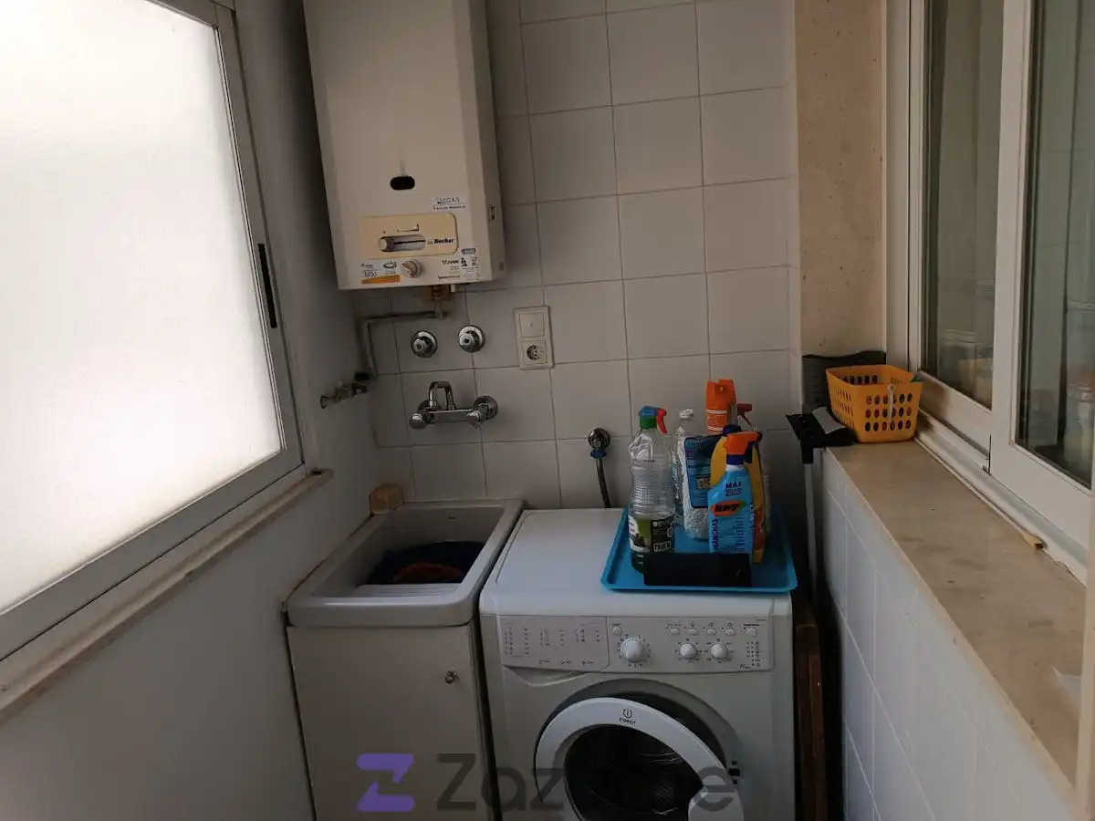Kitchen of Flat for rent in Castellón de la Plana / Castelló de la Plana  with Air Conditioner, Heating and Terrace