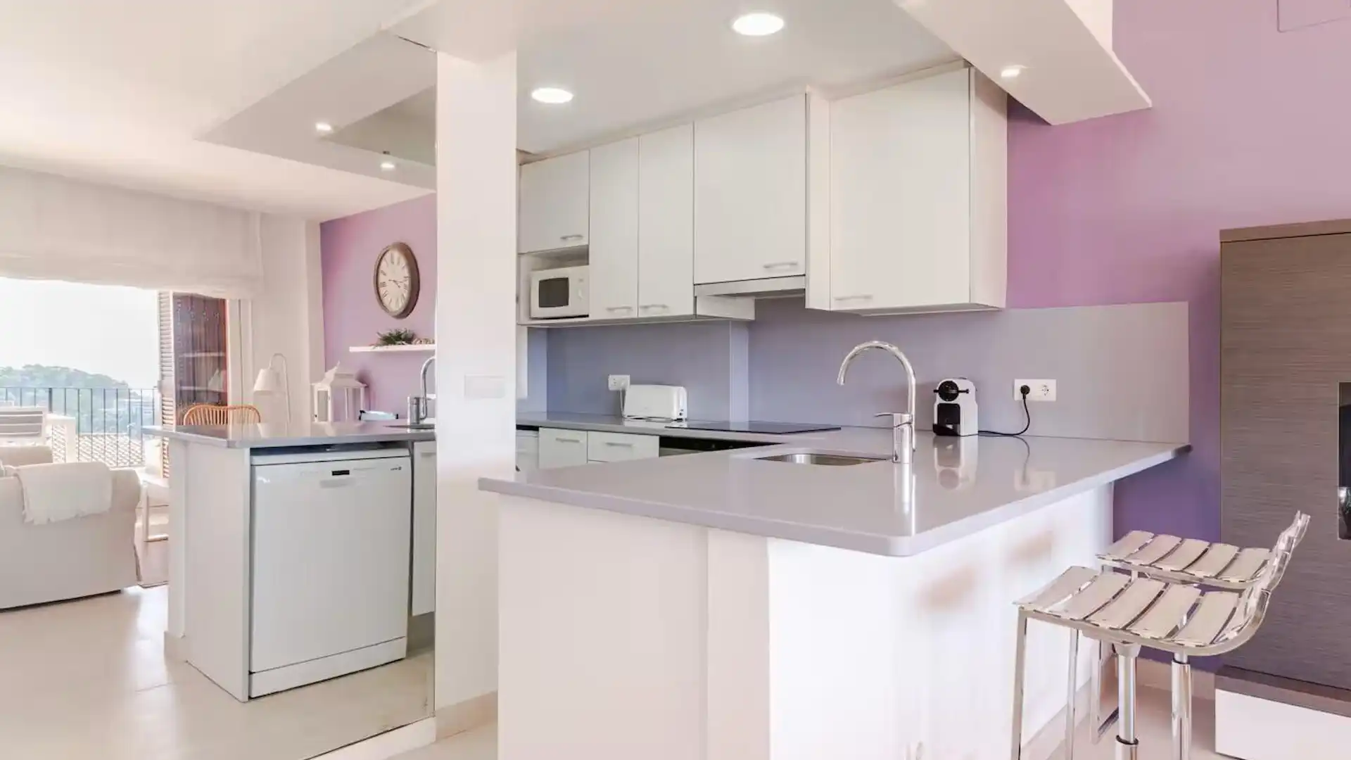 Cocina de Piso de alquiler en Begur