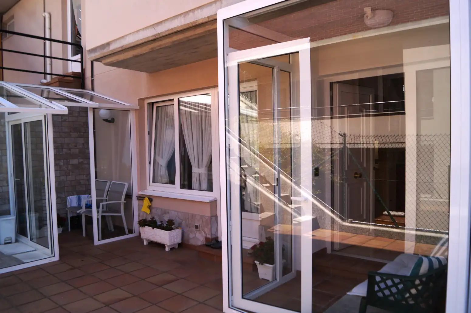 Terrassa de Casa o xalet en venda en Medio Cudeyo amb Calefacció, Jardí privat i Terrassa