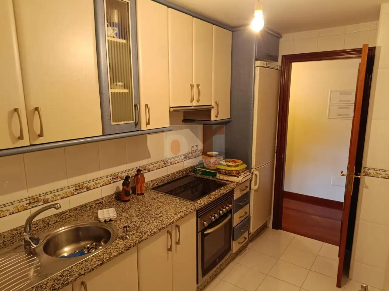 Cocina de Apartamento en venta en Moaña con Calefacción y Trastero