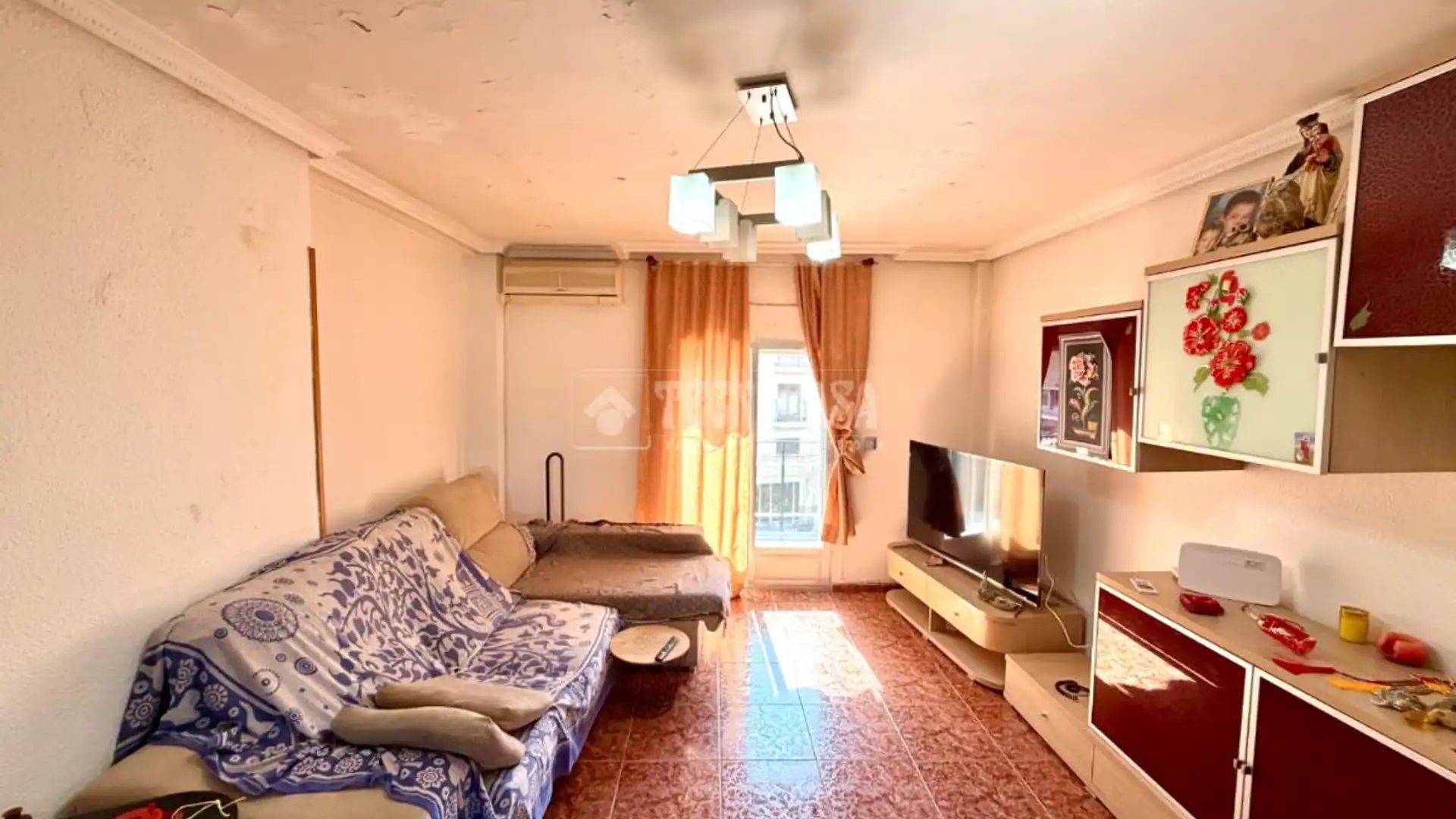 Sala de estar de Piso en venta en Arganda del Rey con Calefacción y Terraza