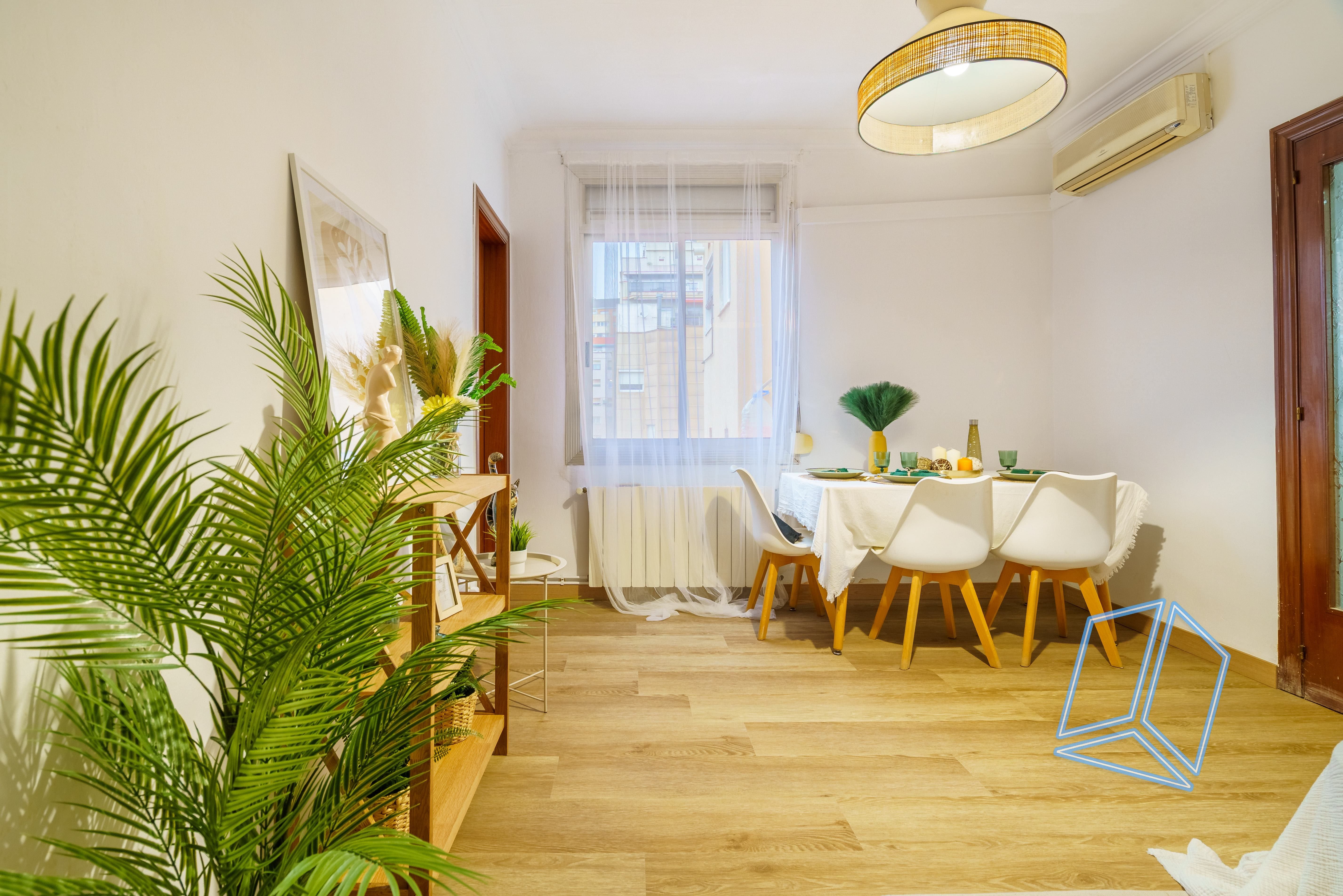 Dining room of Flat for sale in  Barcelona Capital