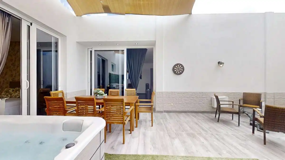 Terrassa de Casa o xalet en venda en San Bartolomé amb Moblat