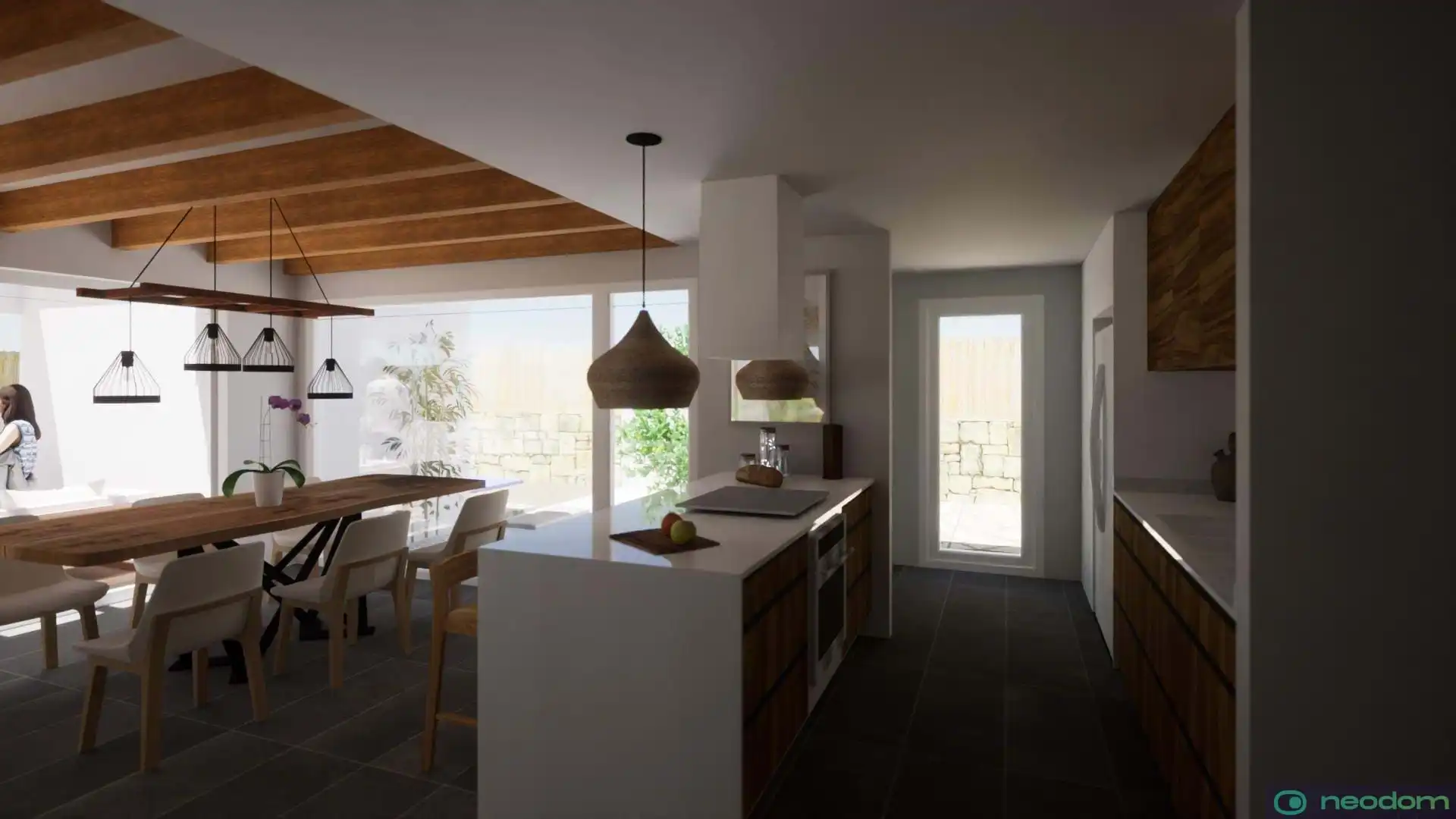 Cocina de Casa o chalet en venta en Pueblo - Urbanizaciones