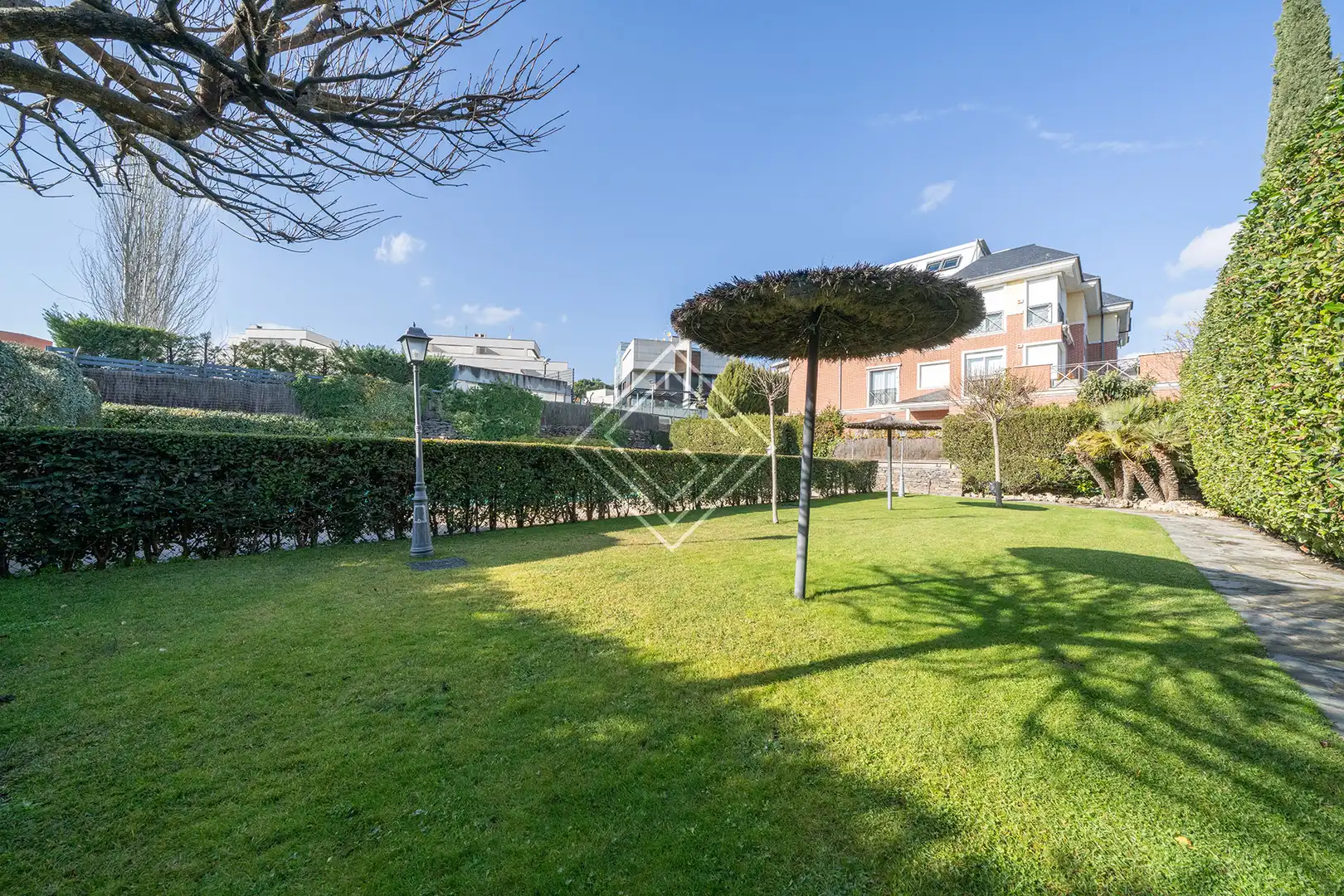 Garten von Dachboden zum Verkauf in Madrid mit Klimaanlage, Heizung und Terrasse