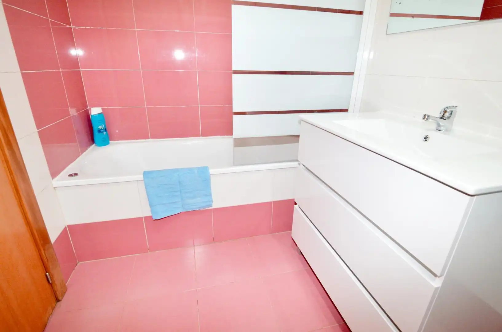 Badezimmer von Wohnung zur Miete in Aldealengua mit Heizung, Terrasse und Möbliert
