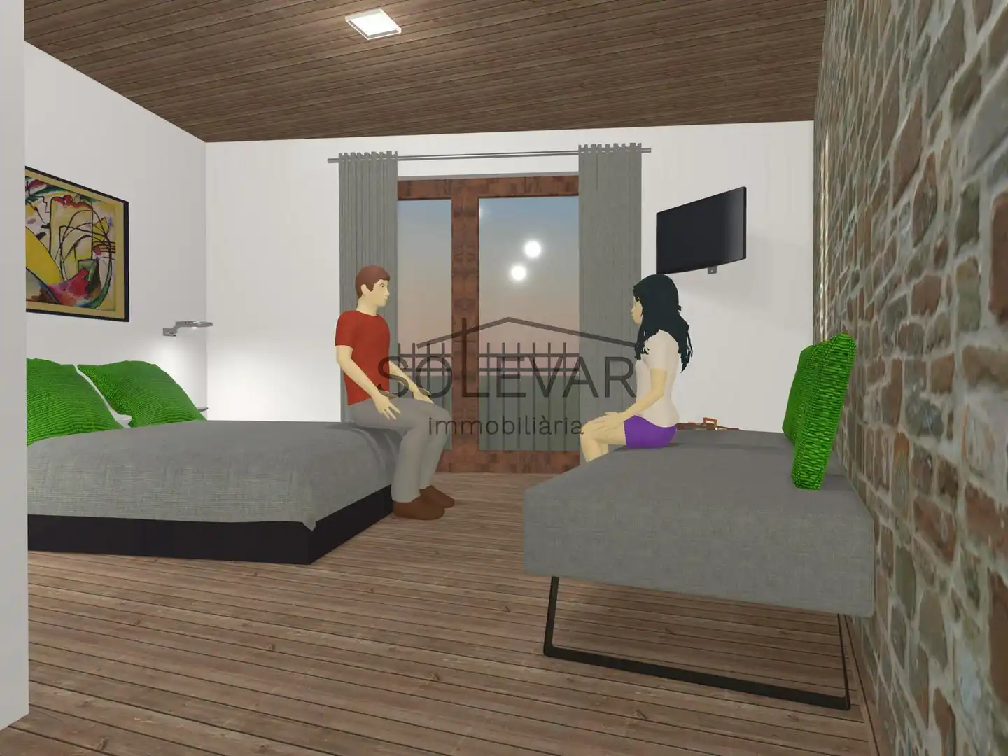 Dormitori de Casa o xalet en venda en La Vall de Boí