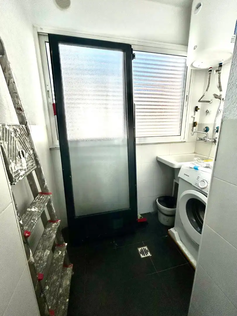 Bathroom of Flat for sale in Roquetas de Mar  with Air Conditioner, Heating and Terrace