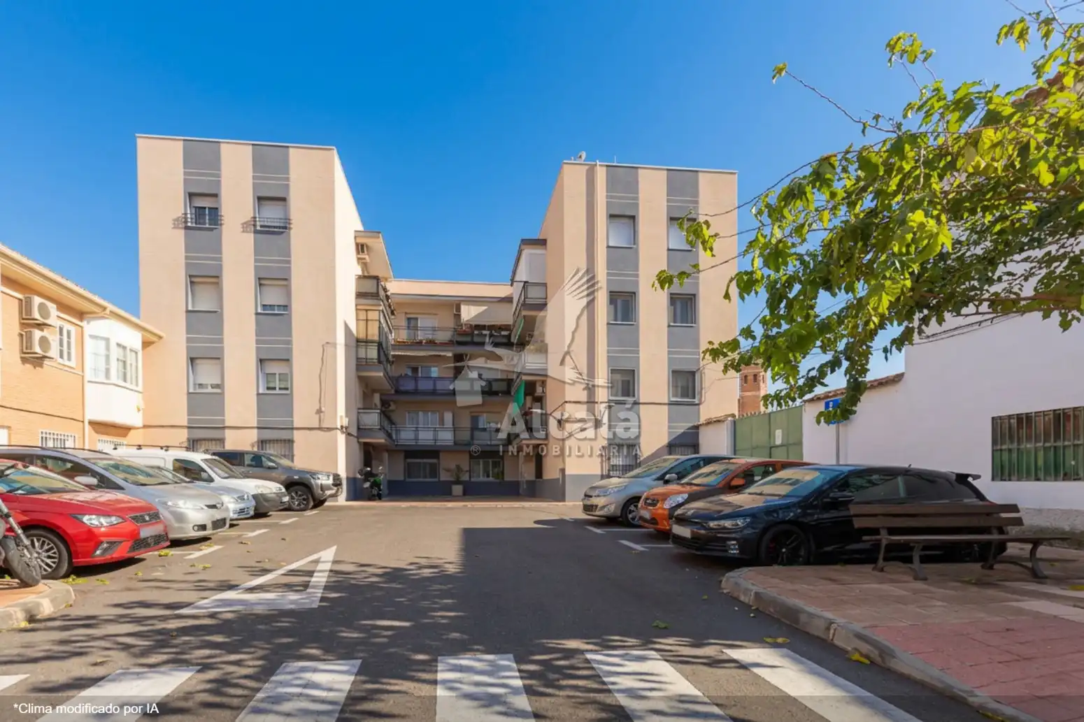 Vista exterior de Piso en venta en Meco pueblo