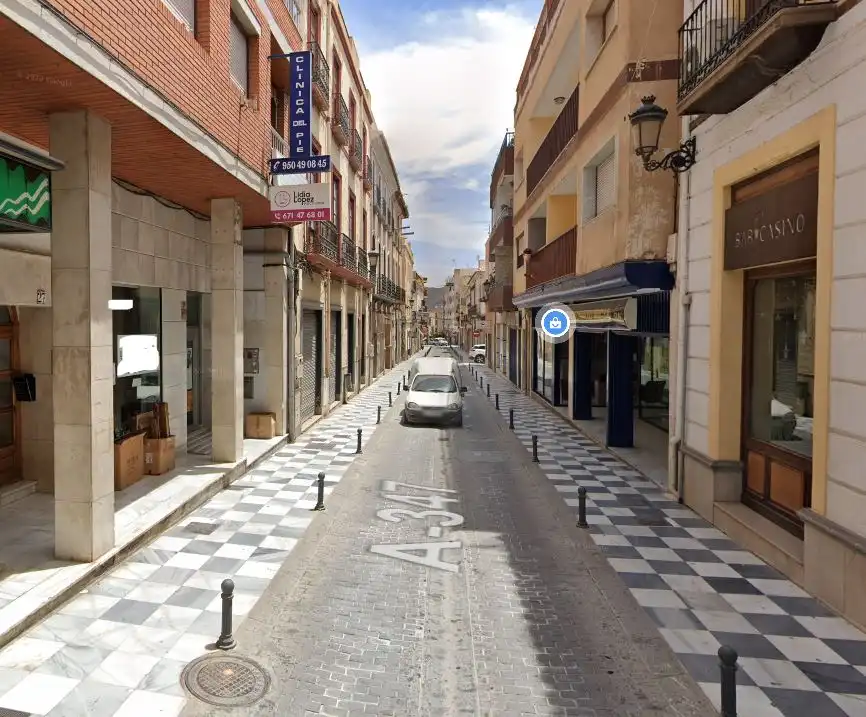Vista exterior de Local en venta en Berja