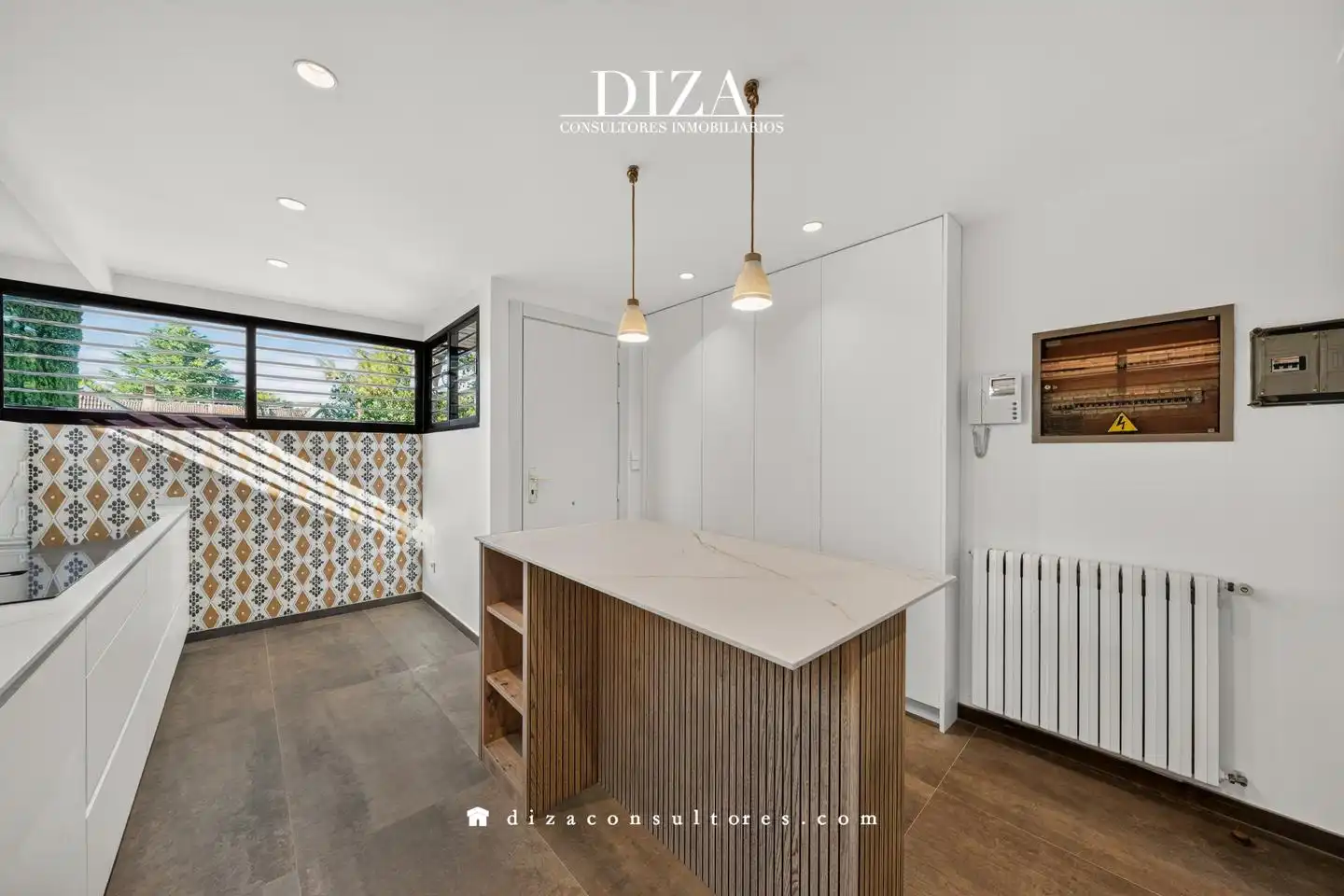 Kitchen of Detached homes for rent in Madrid  with Air Conditioner, Heating and Private garden