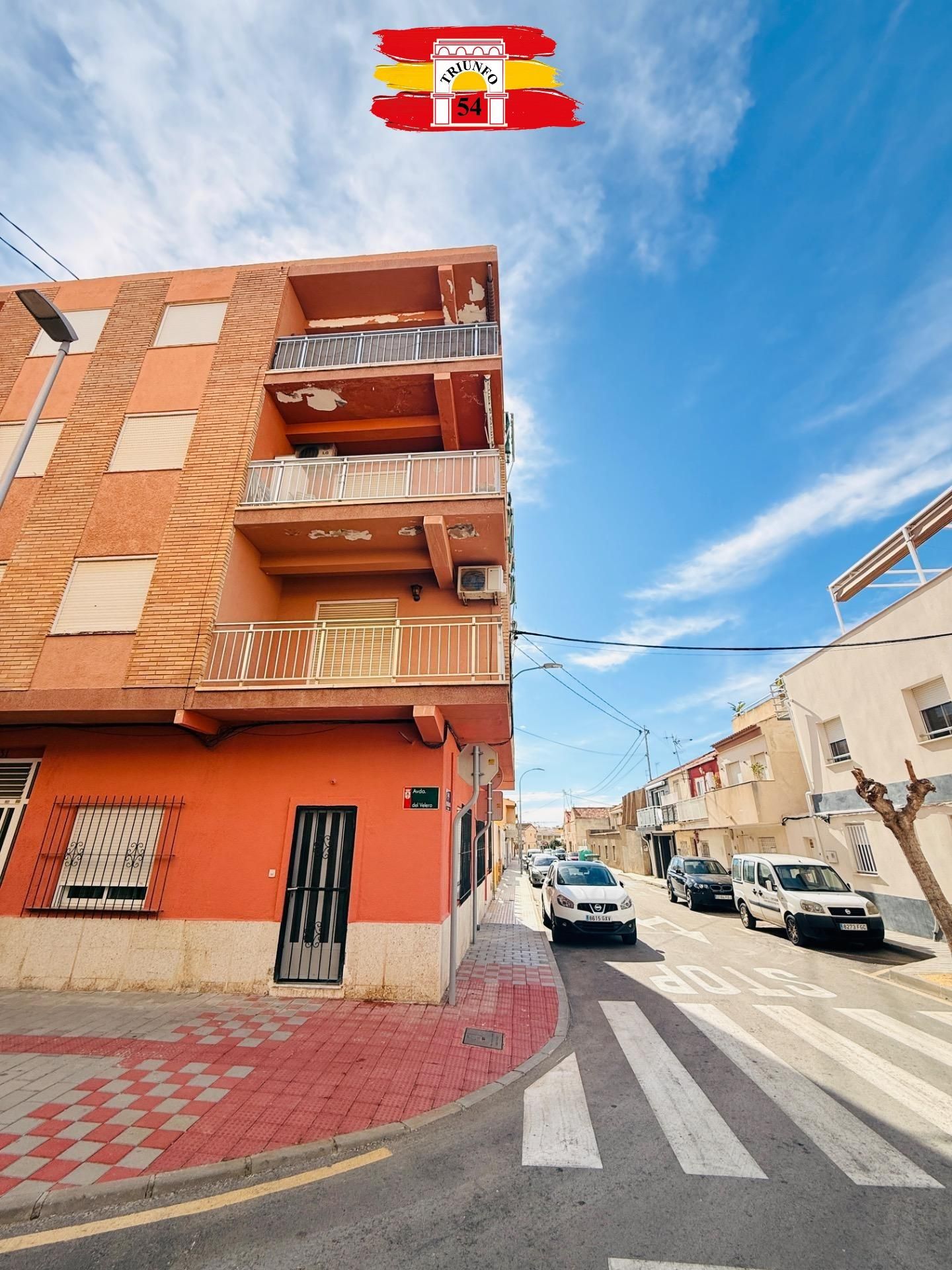 Exterior view of Flat for sale in Pilar de la Horadada  with Air Conditioner, Terrace and Furnished