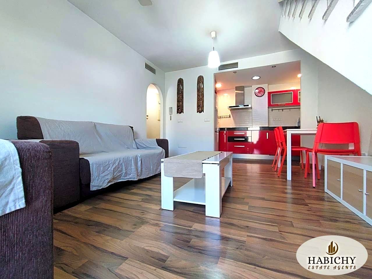 Living room of Attic for sale in  Murcia Capital  with Air Conditioner and Terrace
