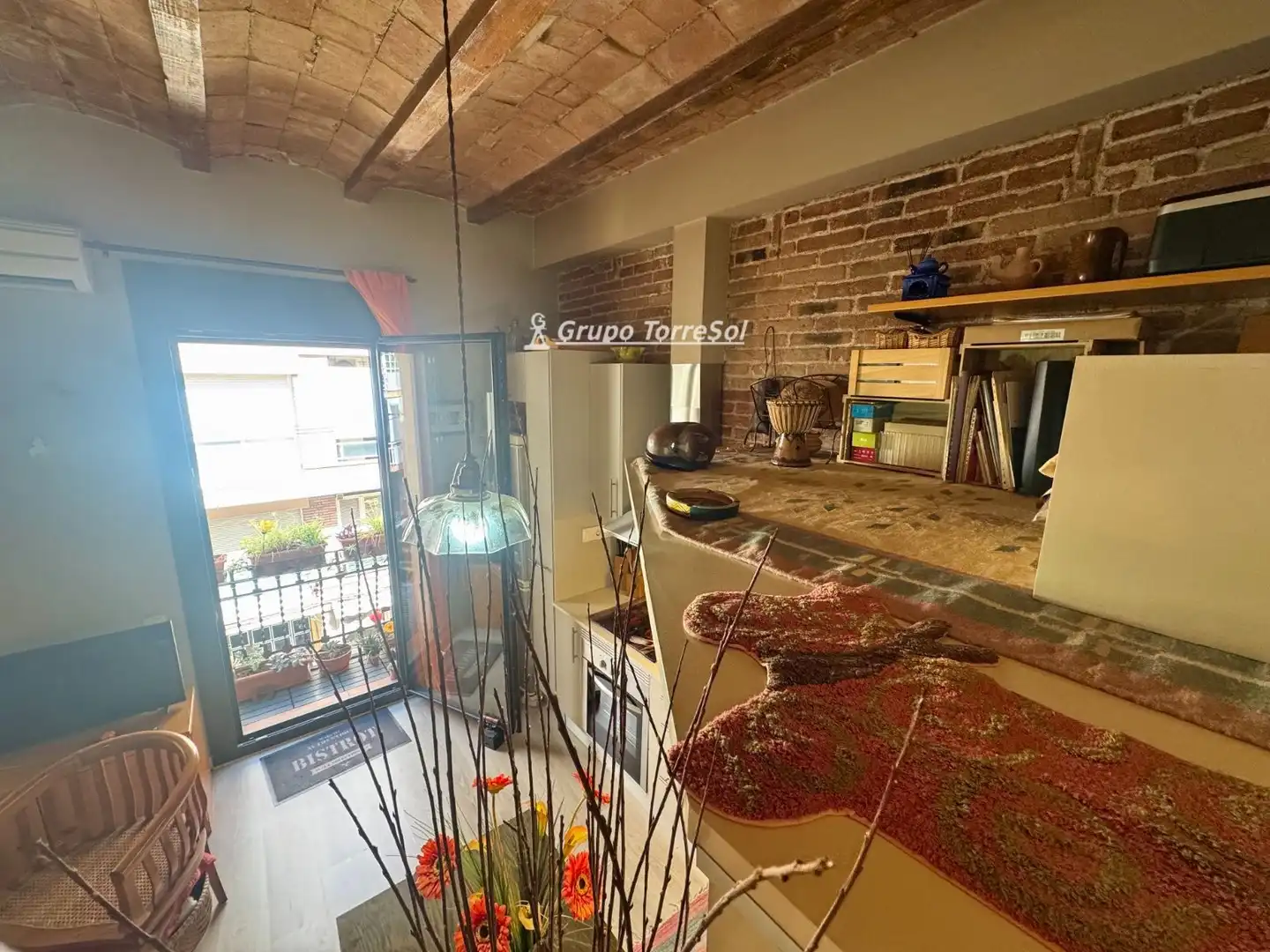 Balcony of Flat for sale in Barcelona  with Air Conditioner, Heating and Terrace
