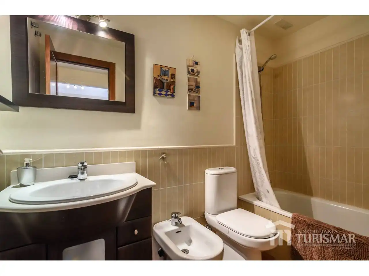 Baño de Apartamento en venta en Ayamonte con Terraza, Amueblado y Piscina comunitaria