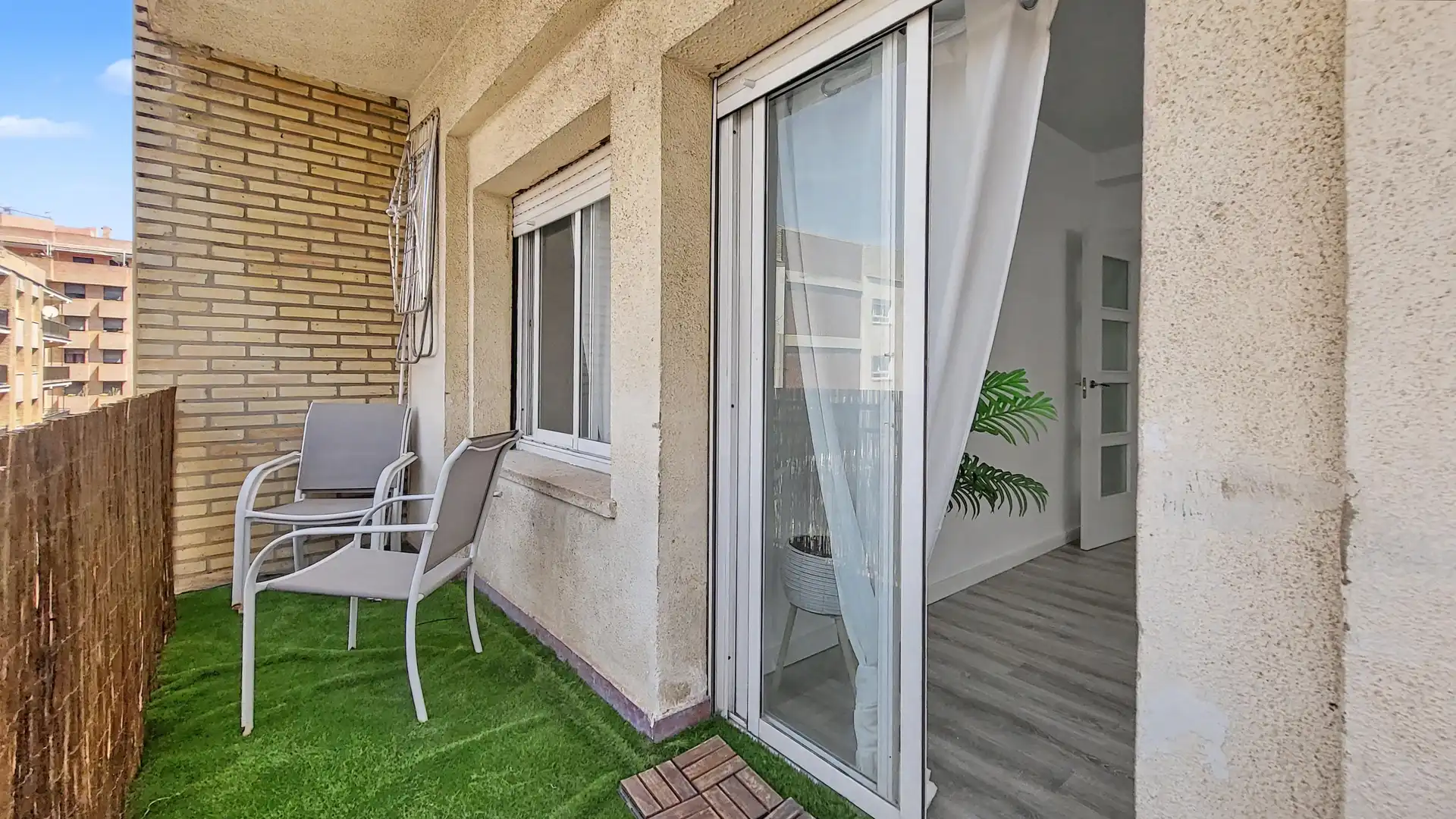 Balcony of Flat for sale in Dénia  with Air Conditioner, Heating and Terrace