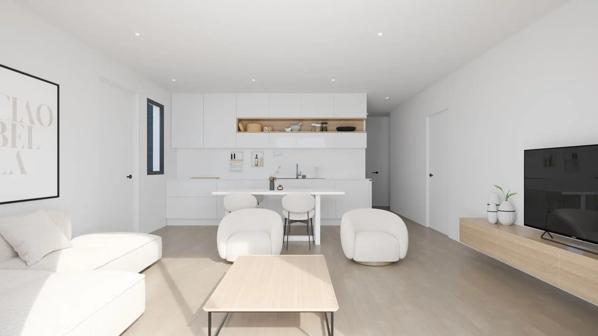 Living room of Houses for sale in Torre-Pacheco  with Swimming Pool