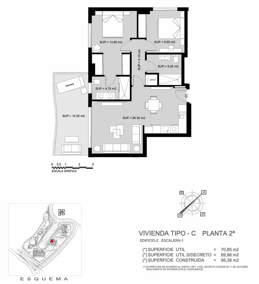 Apartamento en venta en El Faro de Calaburra - Chaparral