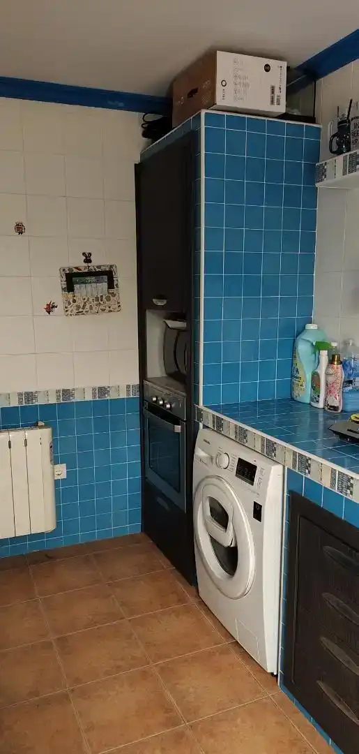 Cuina de Casa adosada en venda en Carcaboso amb Aire condicionat i Balcó