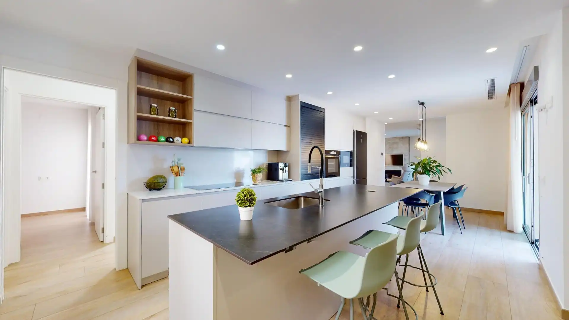 Cocina de Casa o chalet en venta en San Pedro del Pinatar con Aire acondicionado, Calefacción y Jardín privado