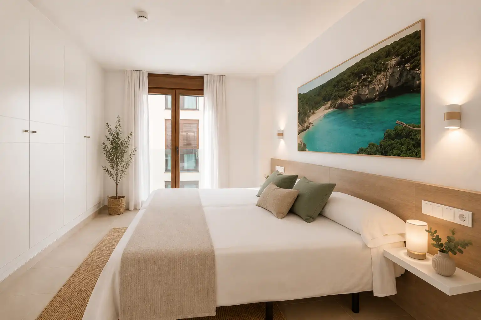 Bedroom of Flat for sale in Ciutadella de Menorca  with Air Conditioner, Terrace and Storage room