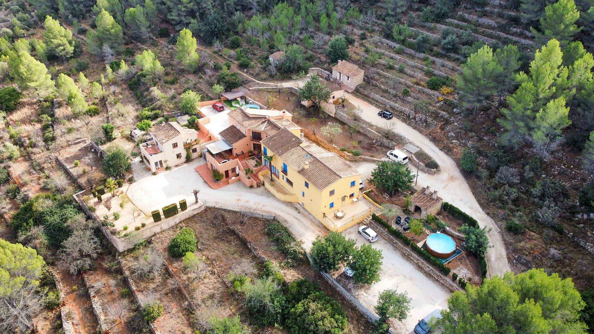 Vista exterior de Casa o xalet en venda en Xaló