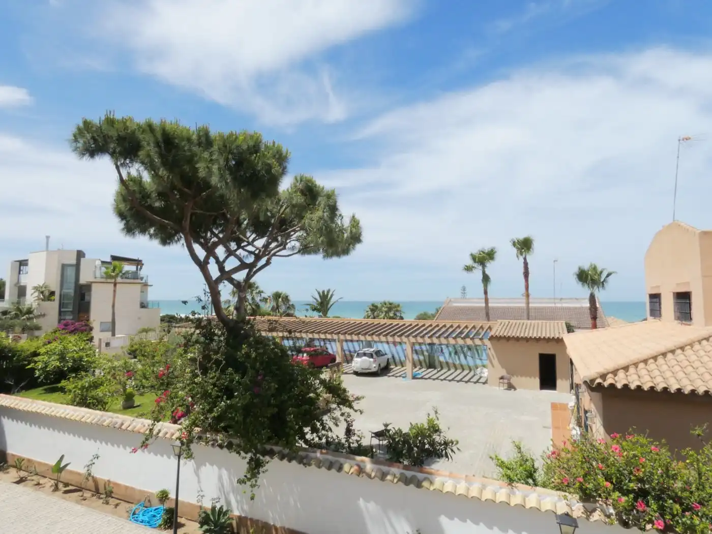 Garden of Houses for sale in Chiclana de la Frontera  with Air Conditioner, Private garden and Terrace