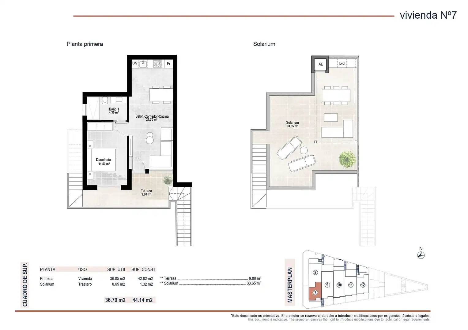 Appartement compact avec terrasse à vendre à San Pedro del Pinatar, imagen 13