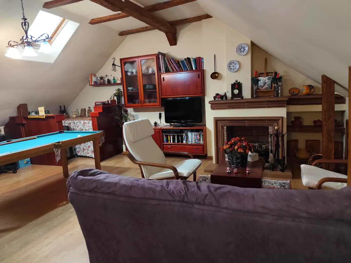 Living room of Detached homes for sale in Móstoles  with Heating, Private garden and Parquet flooring