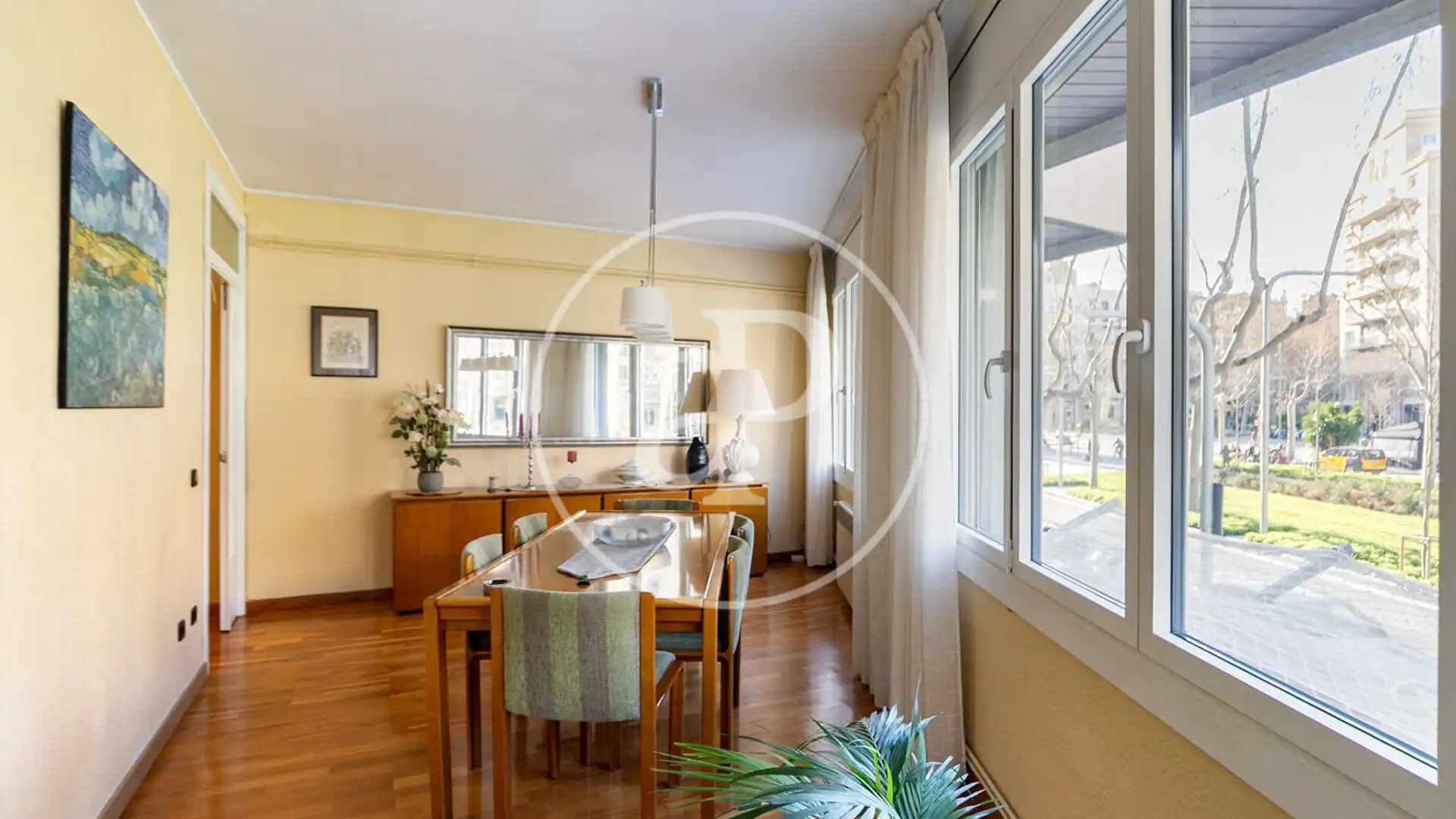 Dining room of Flat for sale in  Barcelona Capital  with Air Conditioner, Heating and Terrace