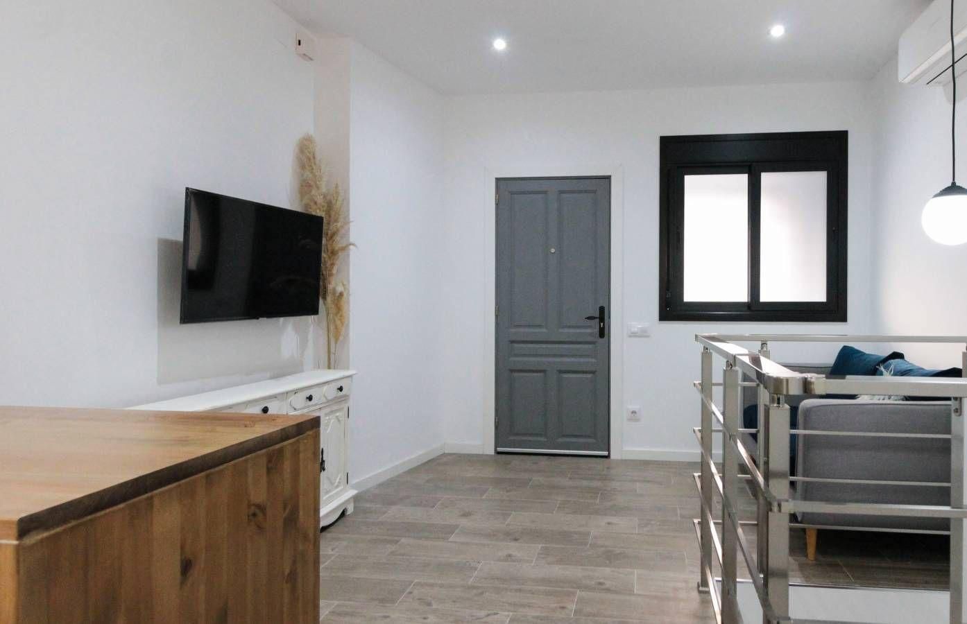 Kitchen of Premises for sale in  Barcelona Capital  with Air Conditioner, Terrace and Furnished