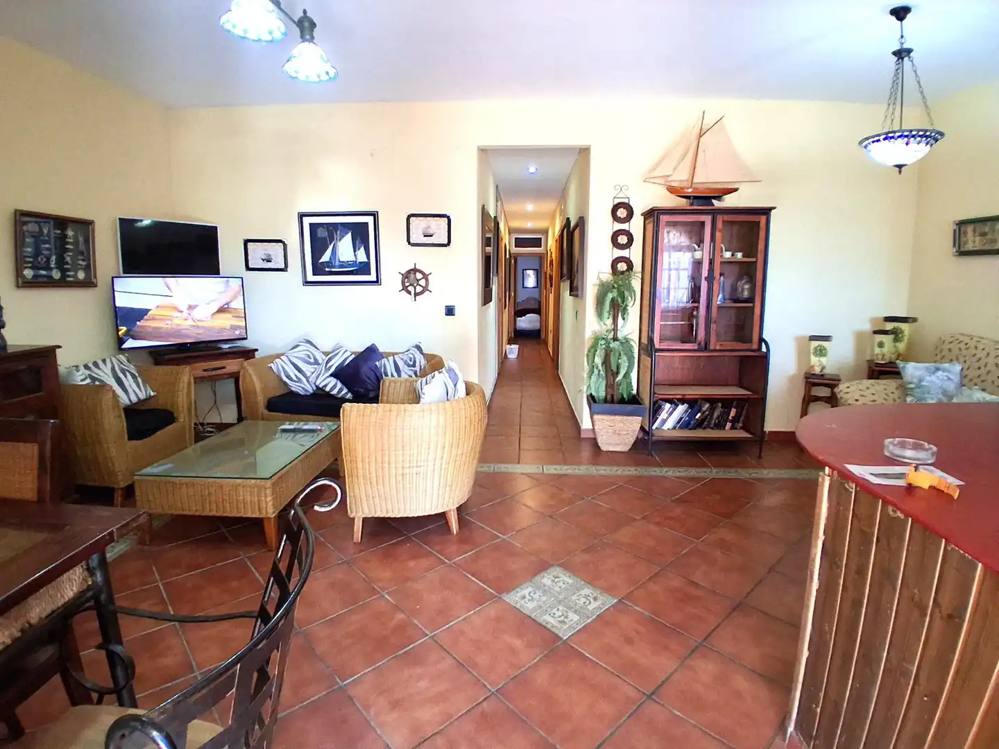 Sala de estar de Casa adosada en venta en Almonte