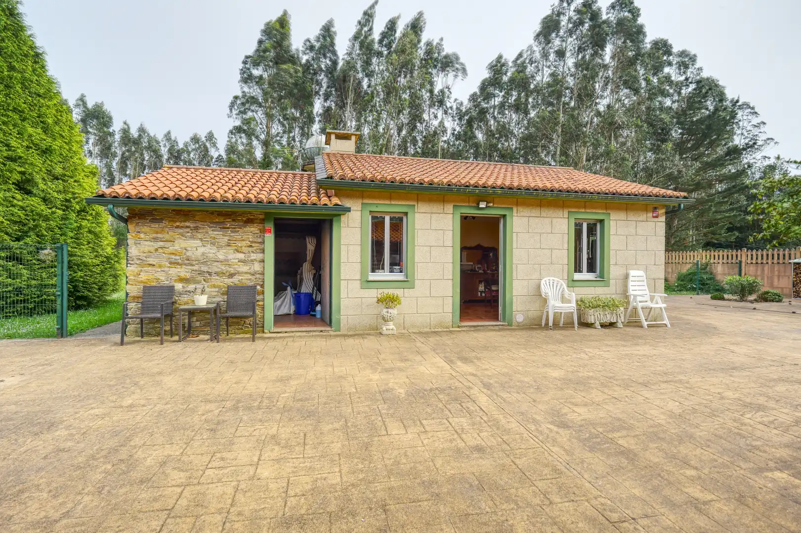 Vista exterior de Finca rústica en venta en Valdoviño con Calefacción, Jardín privado y Parquet