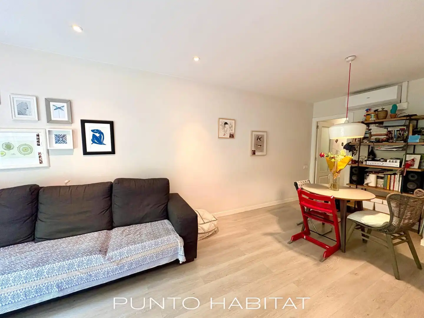 Sala de estar de Piso en venta en Barcelona con Aire acondicionado, Calefacción y Parquet