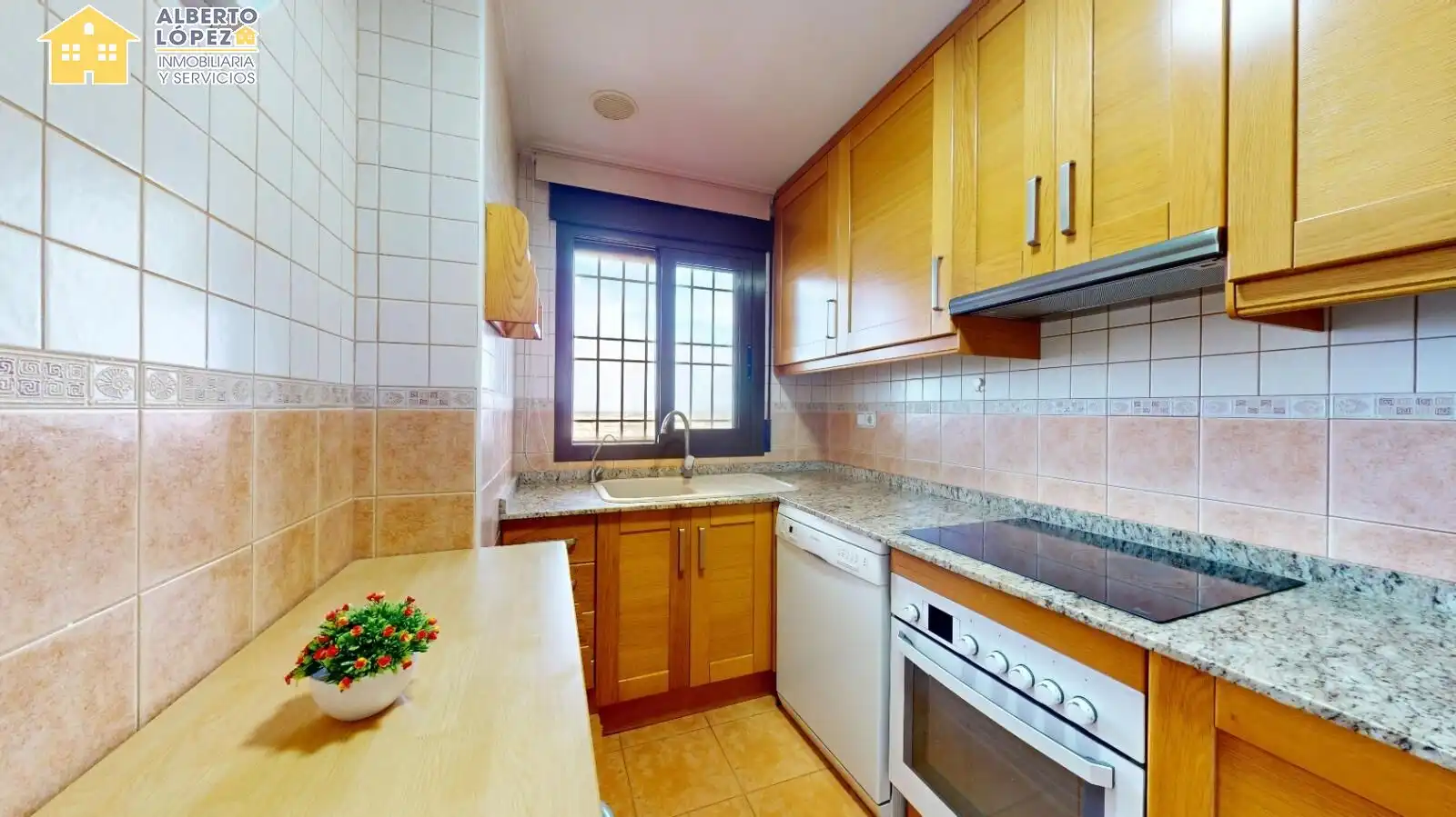 Küche von Wohnung zur Miete in Elche / Elx mit Klimaanlage, Terrasse und Möbliert
