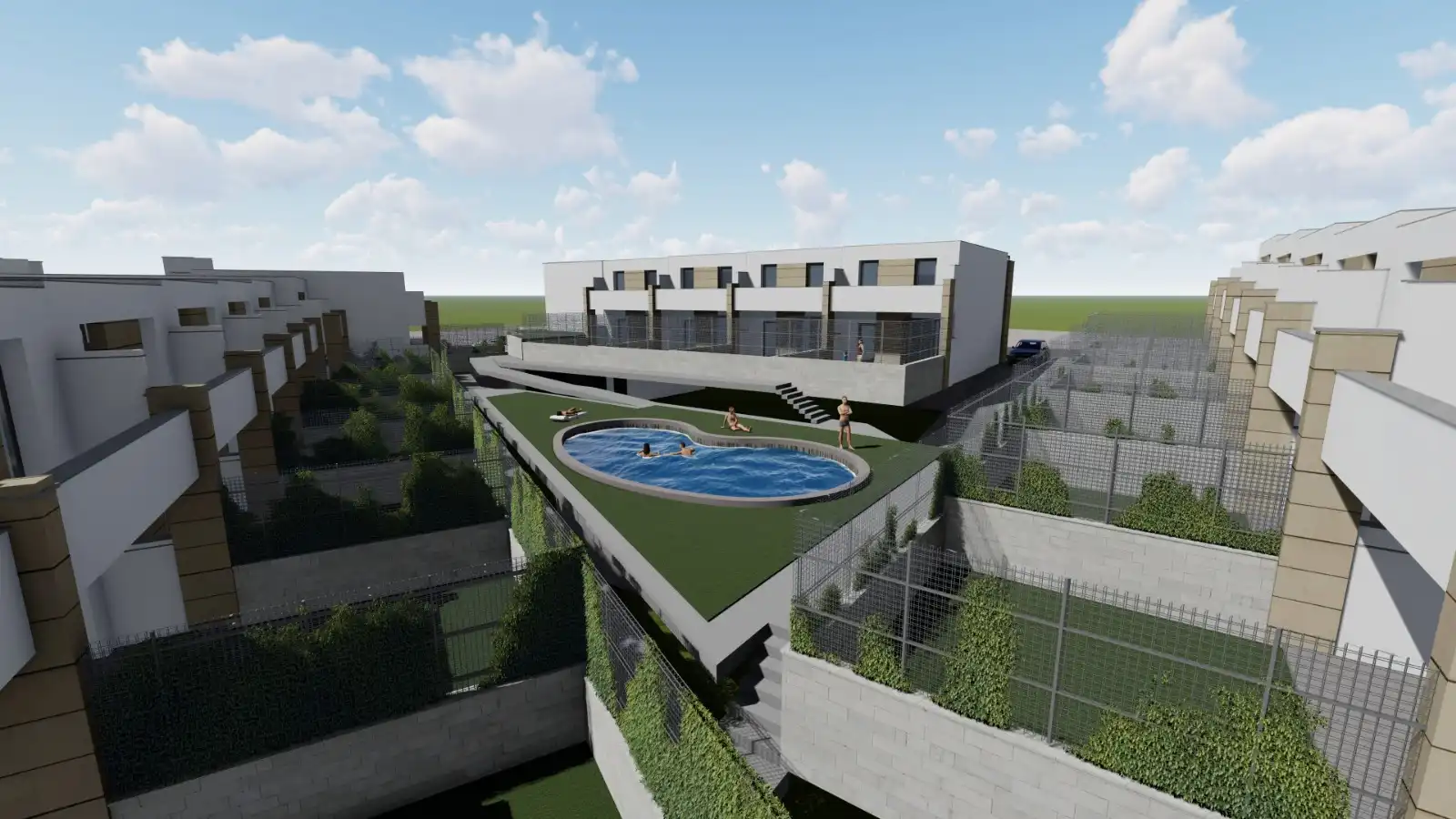 Piscina de Casa o chalet en venta en Ávila Capital con Calefacción, Jardín privado y Terraza