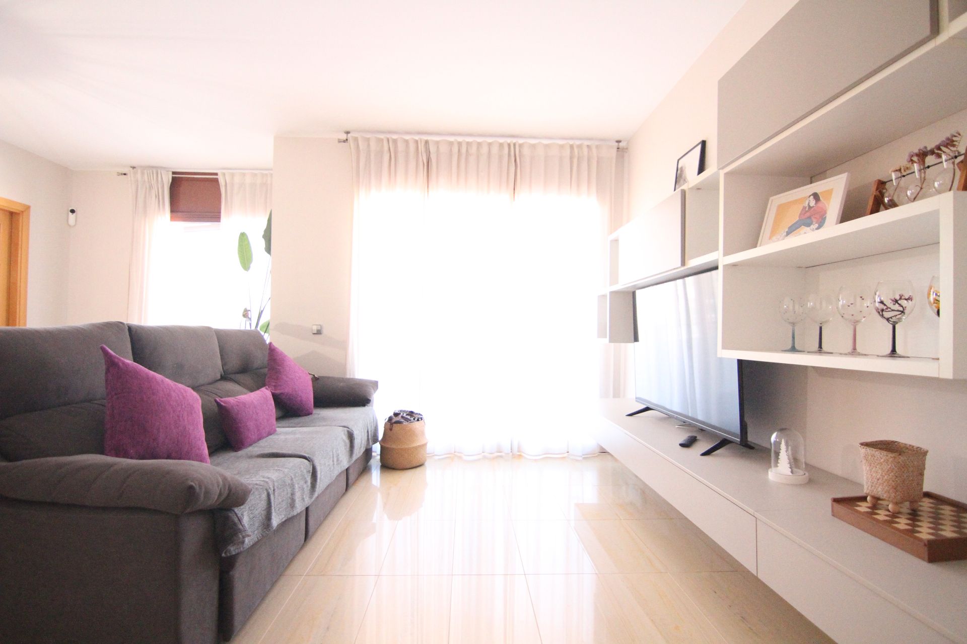 Living room of Duplex for sale in Sant Feliu de Llobregat  with Air Conditioner, Heating and Terrace