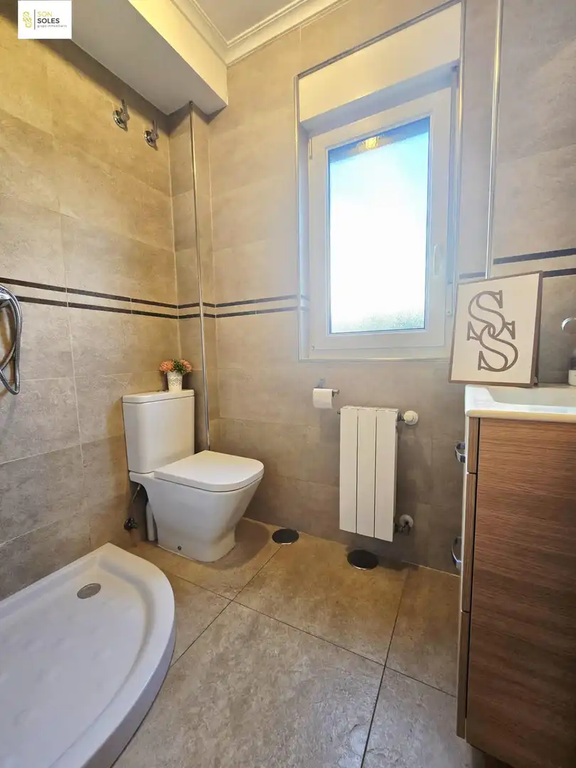 Baño de Casa o chalet en venta en Santa Cruz de Bezana con Calefacción, Jardín privado y Terraza