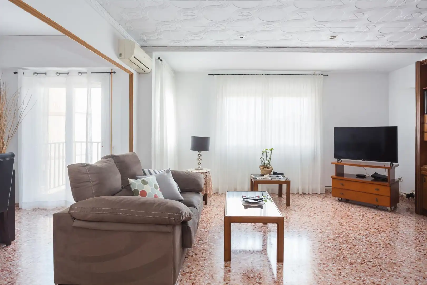Sala de estar de Piso en venta en Piles con Aire acondicionado y Balcón