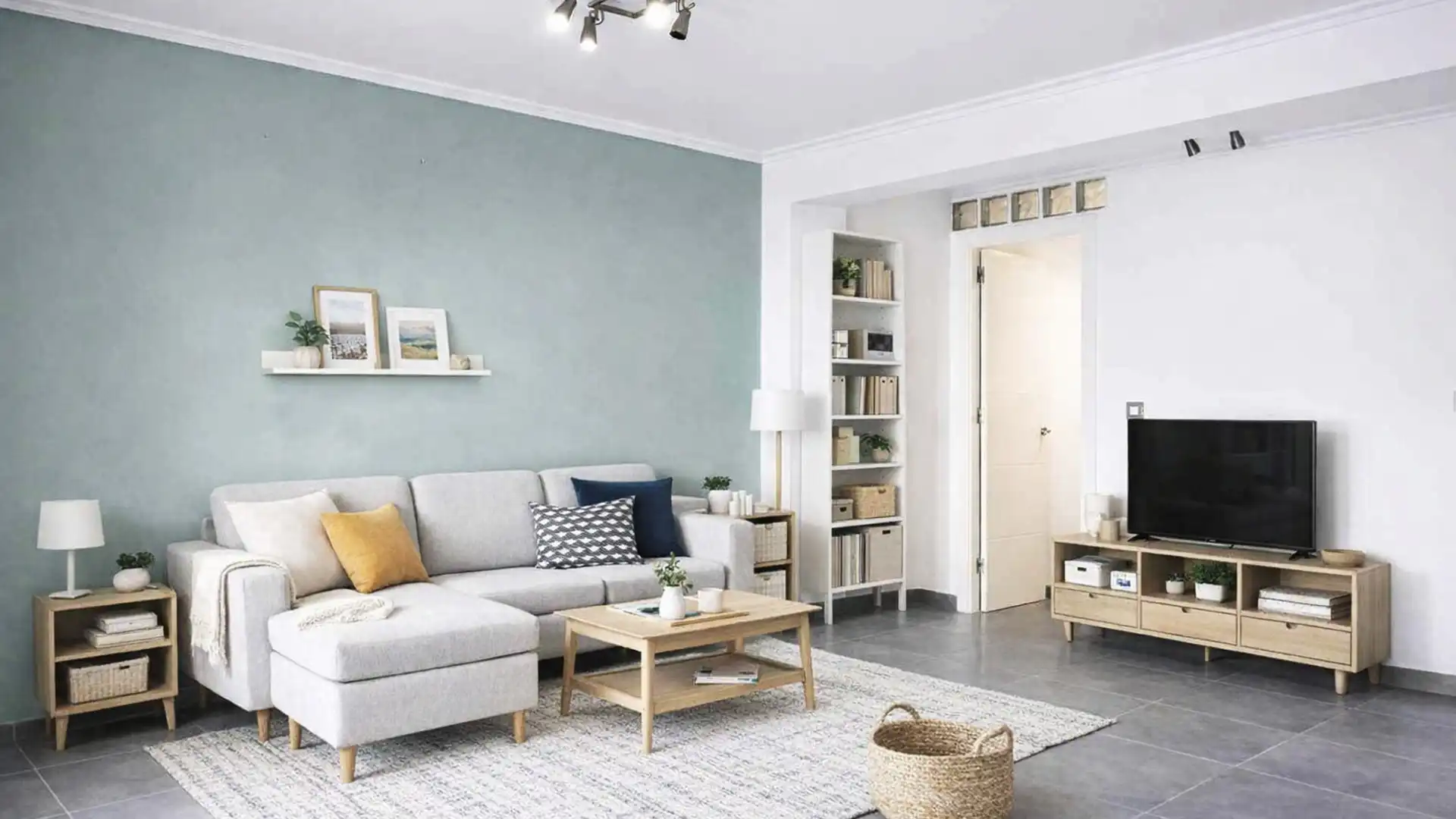 Sala d'estar de Pis en venda en Paterna amb Aire condicionat